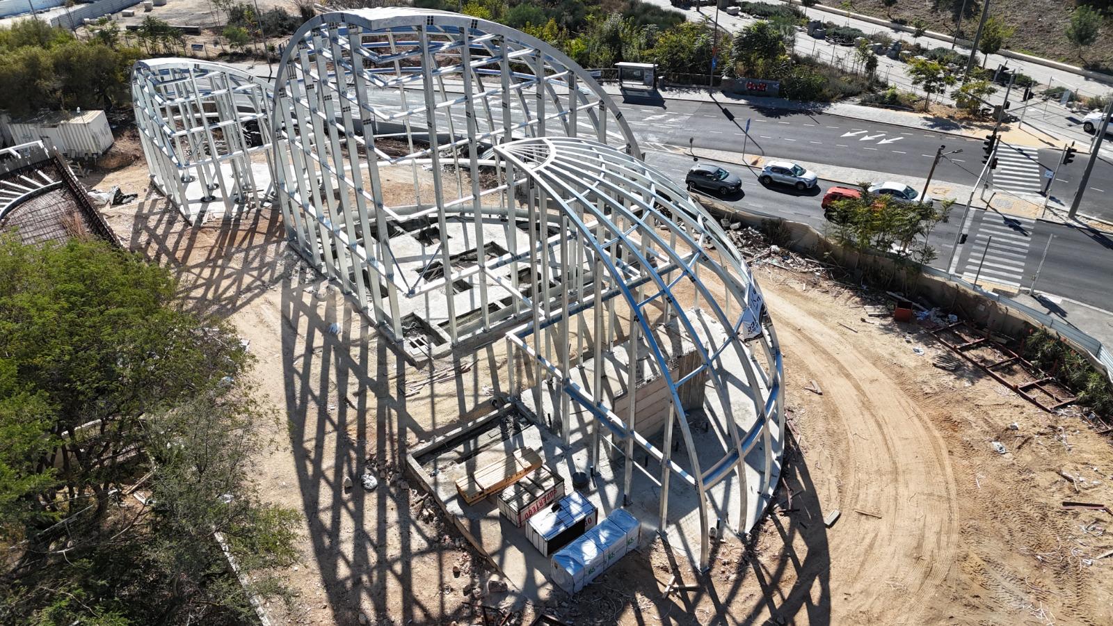 פרויקט קונסטרוקציית פלדה של אלכס עבודות מתכת